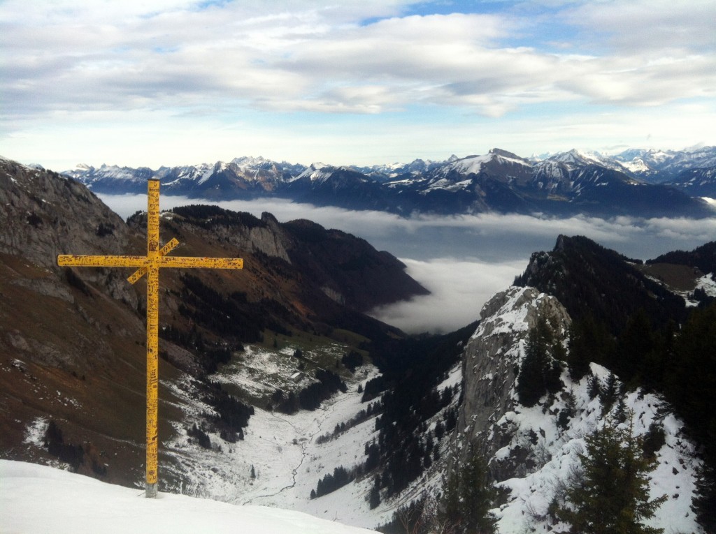 Près de la Pointe d'Arvouin (La Chapelle d'Abondance).